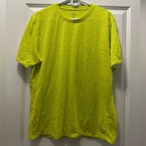 Fabletics Bright Lime Short Sleeve Tee